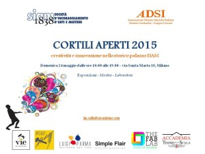 invito 24 maggio CORTILI APERTI SIAM