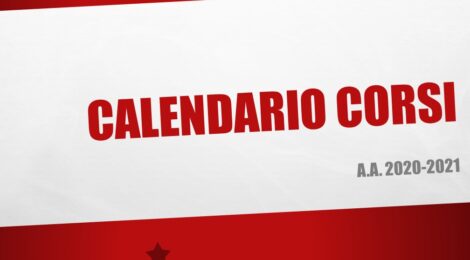 Calendario Offerta formativa per l’a.a. 2020-2021